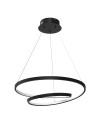 Milagro Lampa wisząca LUCERO BLACK 48W LED ML7948