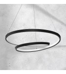 Milagro Lampa wisząca LUCERO BLACK 48W LED ML7948 Milagro Lampa wisząca LUCERO BLACK 48W LED ML7948