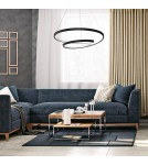 Milagro Lampa wisząca LUCERO BLACK 48W LED ML7948 Milagro Lampa wisząca LUCERO BLACK 48W LED ML7948