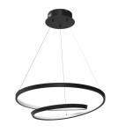 Milagro Lampa wisząca LUCERO BLACK 48W LED ML7948 Milagro Lampa wisząca LUCERO BLACK 48W LED ML7948