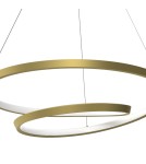 Lampy wiszące LED - Milagro Lampa wisząca LUCERO GOLD 48W LED ML7950 - product 2