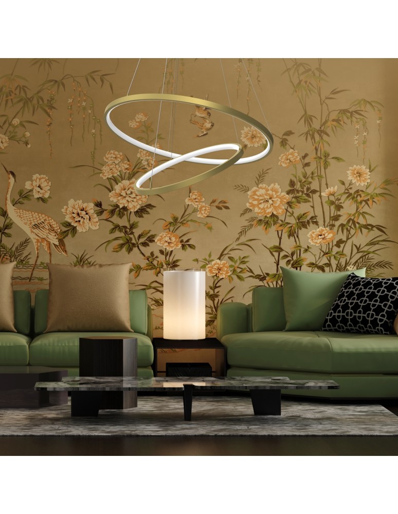 Milagro Lampa wisząca LUCERO GOLD 48W LED ML7950