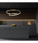 Lampy wiszące LED - Milagro Lampa wisząca LUCERO GOLD 48W LED ML7950 - product 8