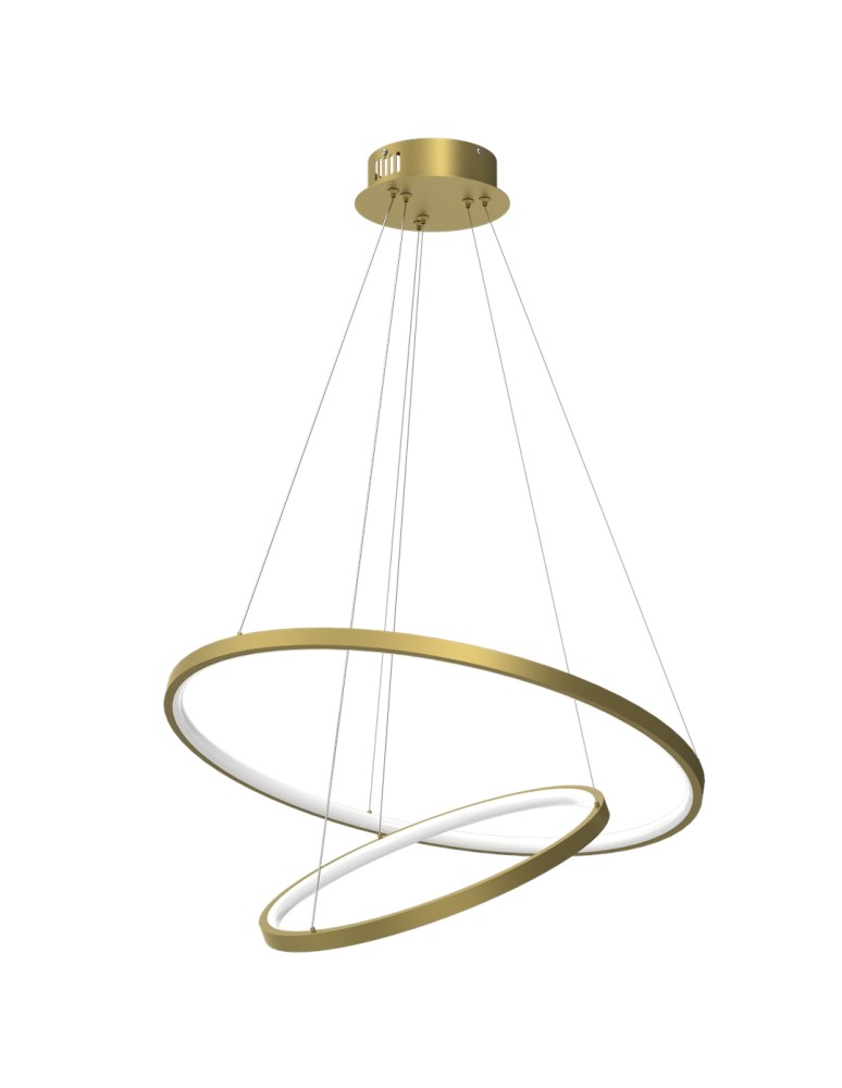 Milagro Lampa wisząca ROTONDA GOLD 51W LED ML7944 Milagro Lampa wisząca ROTONDA GOLD 51W LED ML7944