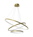 Milagro Lampa wisząca ROTONDA GOLD 93W LED ML7947 Milagro Lampa wisząca ROTONDA GOLD 93W LED ML7947