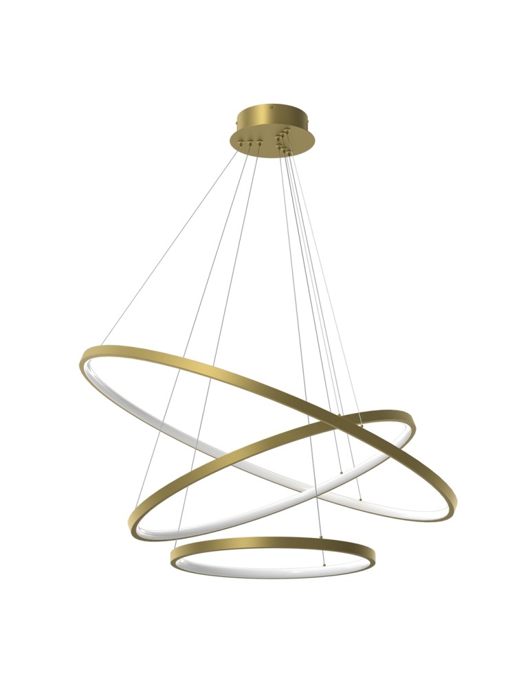 Milagro Lampa wisząca ROTONDA GOLD 93W LED ML7947