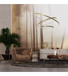 Milagro Lampa wisząca ROTONDA GOLD 93W LED ML7947 Milagro Lampa wisząca ROTONDA GOLD 93W LED ML7947