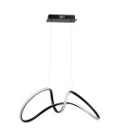 Lampy wiszące - Milagro Lampa wisząca TESORO BLACK 48W LED ML7951 - product 1