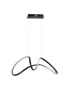 Milagro Lampa wisząca TESORO BLACK 48W LED ML7951