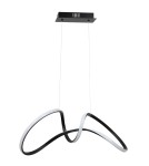 Lampy wiszące - Milagro Lampa wisząca TESORO BLACK 48W LED ML7951 - product 6