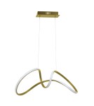 Lampy wiszące LED - Milagro Lampa wisząca TESORO GOLD 48W LED ML7953 - product 1