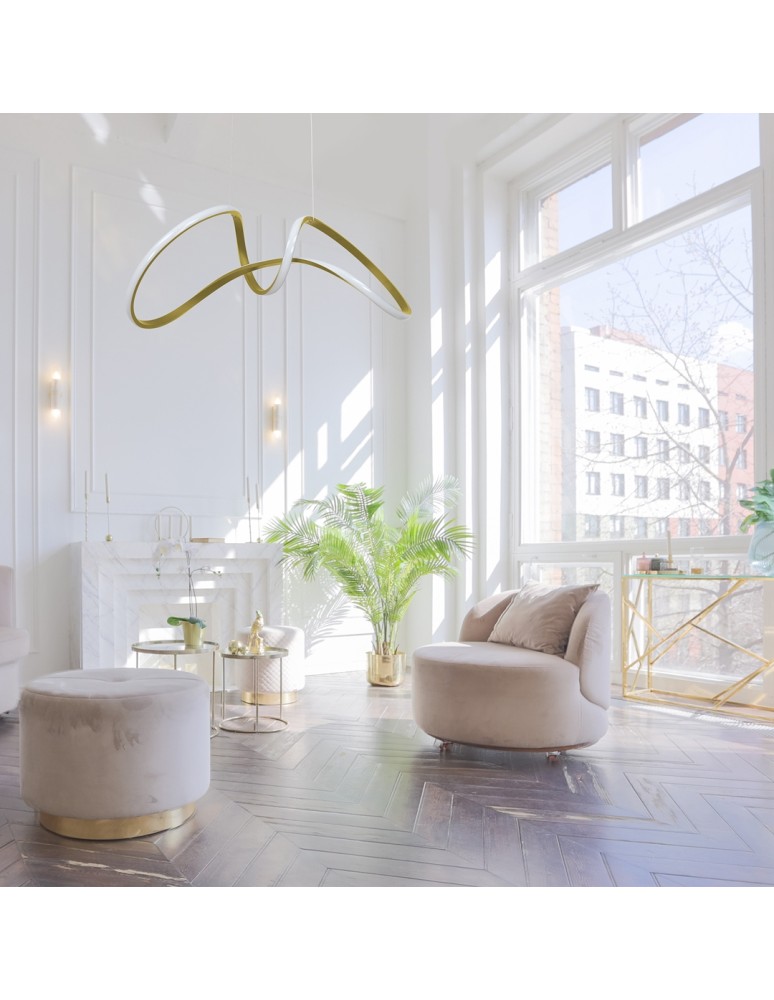Milagro Lampa wisząca TESORO GOLD 48W LED ML7953