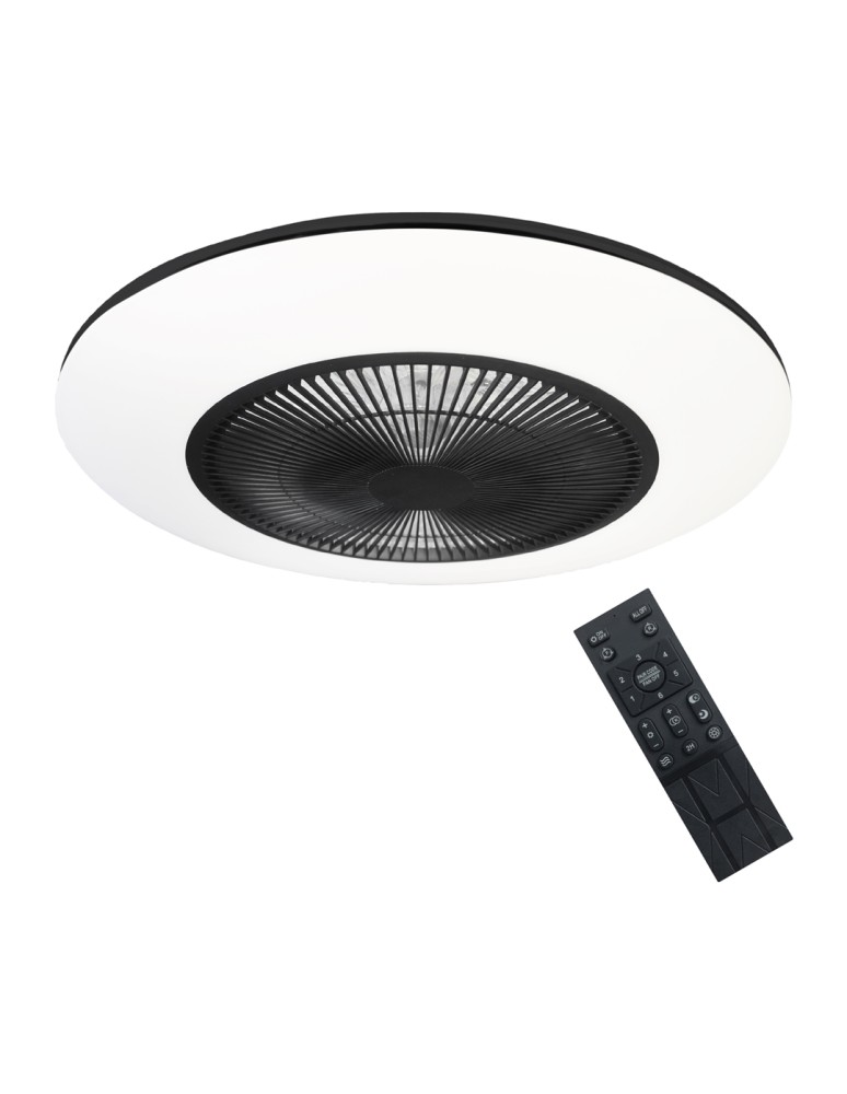 Milagro Plafoniera LED ARIA BLACK 38W z wentylatorem ML8335 Milagro Plafoniera LED ARIA BLACK 38W z wentylatorem ML8335