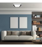 Milagro Plafon QUADRO BLACK 38W ML7929 Milagro Plafon QUADRO BLACK 38W ML7929