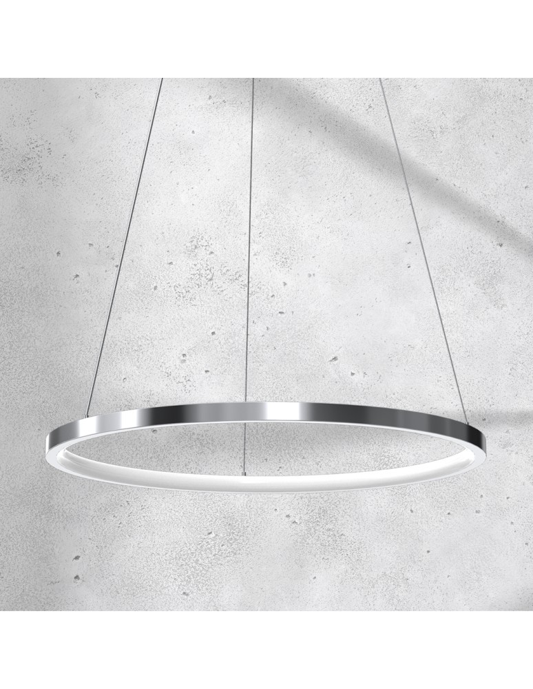 Milagro Lampa wisząca ROTONDA CHROME 27W LED ML7940 Milagro Lampa wisząca ROTONDA CHROME 27W LED ML7940