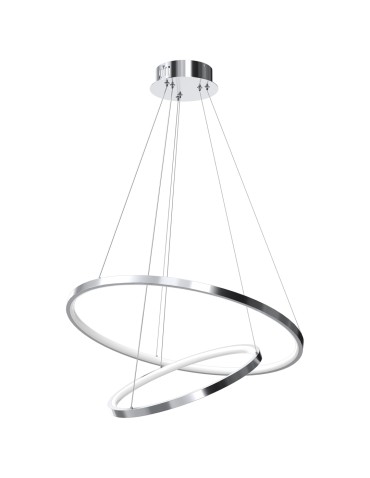 Milagro Lampa wisząca ROTONDA CHROME 51W LED ML7943