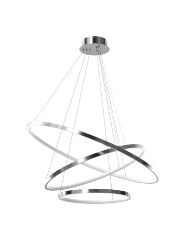 Milagro Lampa wisząca ROTONDA CHROME 93W LED ML7946