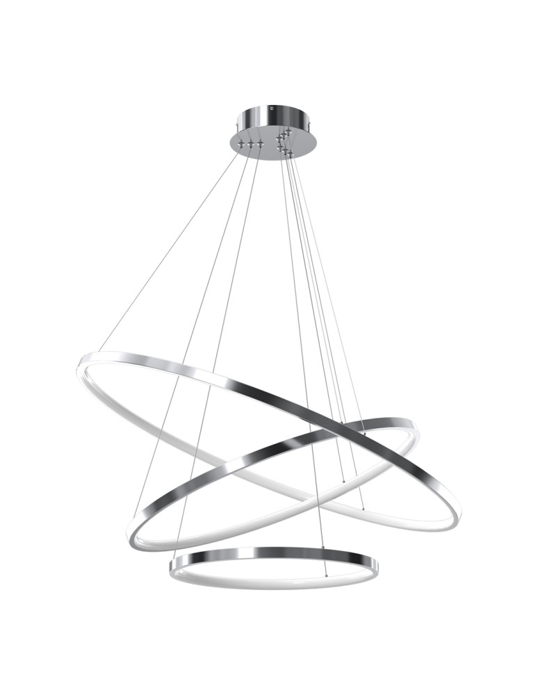 Milagro Lampa wisząca ROTONDA CHROME 93W LED ML7946 Milagro Lampa wisząca ROTONDA CHROME 93W LED ML7946