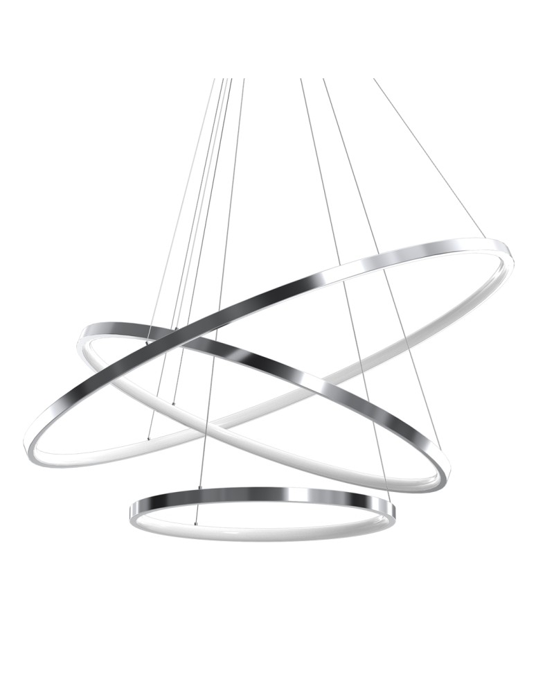 Milagro Lampa wisząca ROTONDA CHROME 93W LED ML7946 Milagro Lampa wisząca ROTONDA CHROME 93W LED ML7946