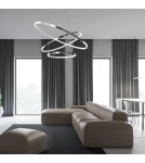 Milagro Lampa wisząca ROTONDA CHROME 93W LED ML7946 Milagro Lampa wisząca ROTONDA CHROME 93W LED ML7946