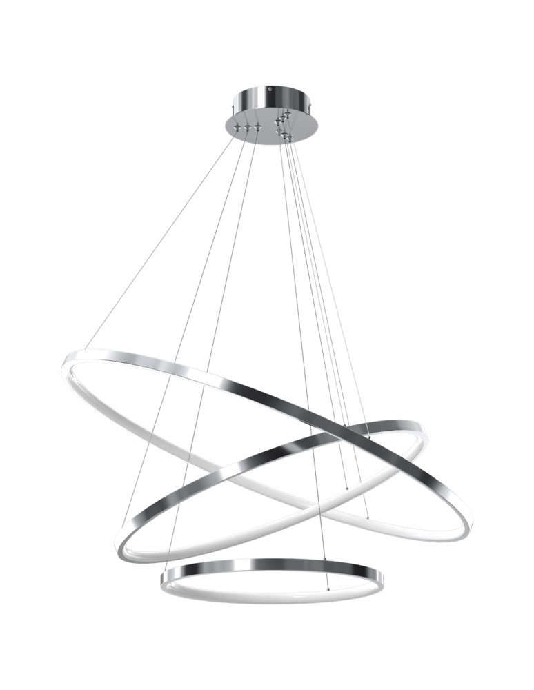 Milagro Lampa wisząca ROTONDA CHROME 93W LED ML7946 Milagro Lampa wisząca ROTONDA CHROME 93W LED ML7946