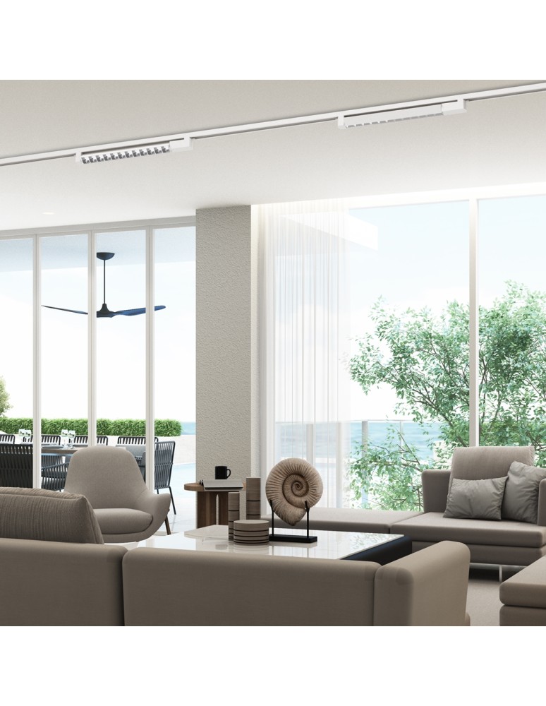Milagro Oprawa track light CYBER WHITE 28W LED ML7915