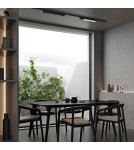 Lampy do szynoprzewodów 1 fazowych - Milagro Oprawa track light CYBER BLACK 28W LED ML7916 - product 4