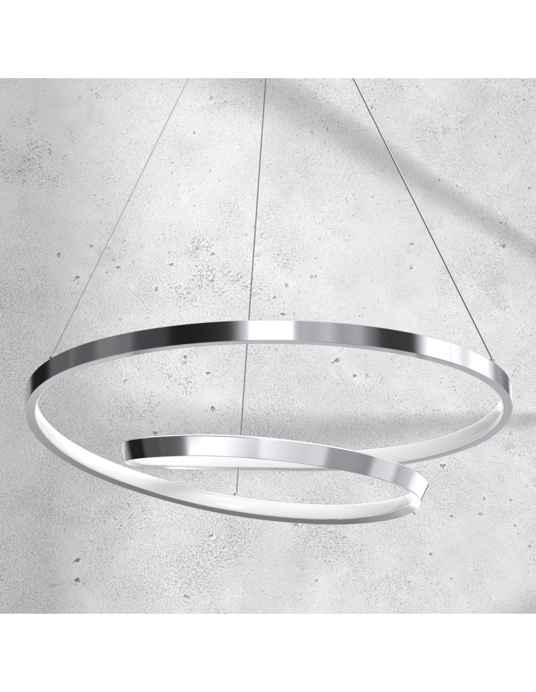 Milagro Lampa wisząca LUCERO CHROME 48W LED ML7949