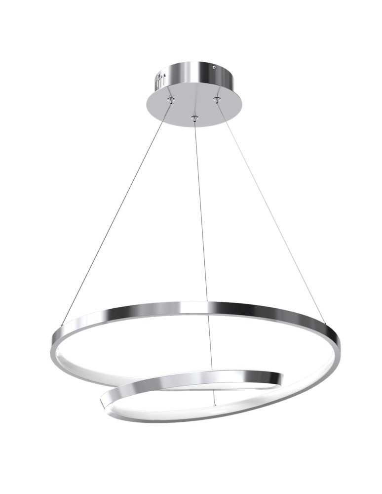 Milagro Lampa wisząca LUCERO CHROME 48W LED ML7949