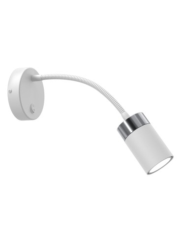 Milagro Kinkiet flex JOKER WHITE CHROME 1xGU10 MLP8533