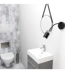 Kinkiety do czytania - Milagro Kinkiet flex JOKER BLACK CHROME 1xGU10 MLP8534 - product 5