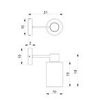 Milagro Kinkiet MADERA 1xE27 MLP8553 Milagro Kinkiet MADERA 1xE27 MLP8553