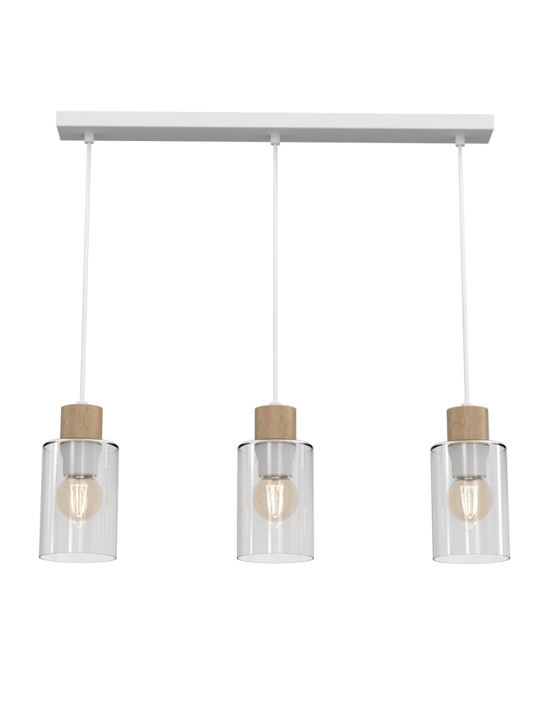 Milagro Lampa wisząca MADERA 3xE27 MLP8555