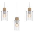 Lampy wiszące na listwie - Milagro Lampa wisząca MADERA 3xE27 MLP8555 - product 2