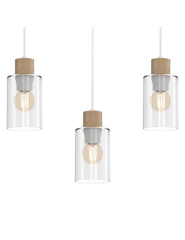 Milagro Lampa wisząca MADERA 3xE27 MLP8555 - produkt 2