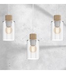 Lampy wiszące na listwie - Milagro Lampa wisząca MADERA 3xE27 MLP8555 - product 3