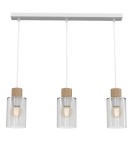 Lampy wiszące na listwie - Milagro Lampa wisząca MADERA 3xE27 MLP8555 - product 6