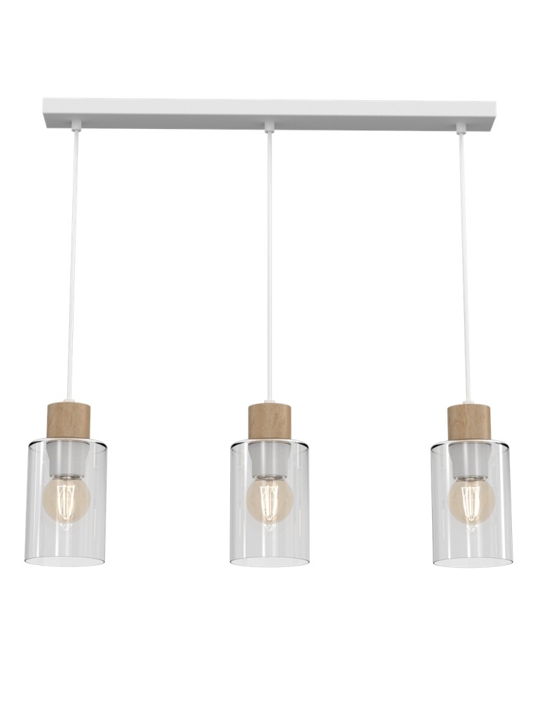 Milagro Lampa wisząca MADERA 3xE27 MLP8555