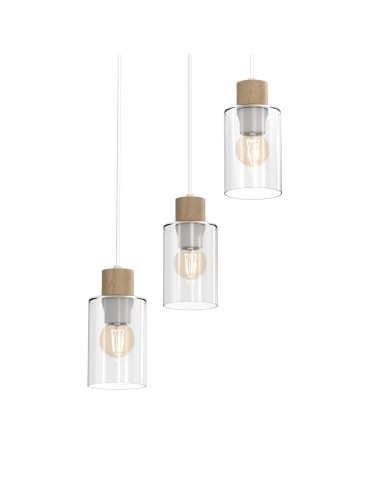 Milagro Lampa wisząca MADERA 3xE27 MLP8556 - produkt 2