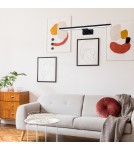 Kinkiety - Milagro Kinkiet PINTO BLACK 11W LED 50cm ML8236 - product 4