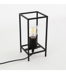Lampy stołowe loftowe - industrialne - ITALUX Melando Biurkowa E27 1x40W Czarny TB-3343-1S-BK - produkt 3