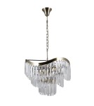 Żyrandole glamour - ITALUX Sabriga Wisząca E14 8x40W Brązowy PND-44544-8 - product 3