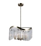 Żyrandole glamour - ITALUX Sabriga Wisząca E14 6x40W Brązowy PND-44544-6 - product 3
