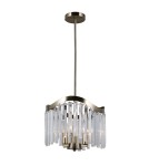 Żyrandole glamour - ITALUX Sabriga Wisząca E14 3x40W Brązowy PND-44544-3 - product 3