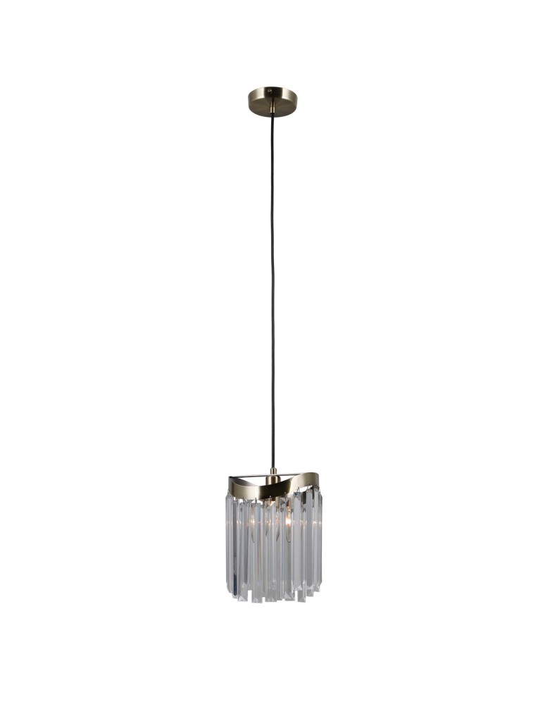 Lampy wiszące - ITALUX Sabriga Wisząca E14 1x40W Brązowy PND-44544-1 - product kolory-swiatla.pl 3