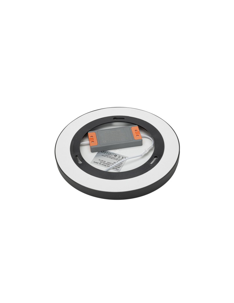 Plafony LED - ITALUX Riberio Plafon LED zintegrowany 30W 3000K 2700lm Czarny PLF-75689-BK-3K - product kolory-swiatla.pl 3