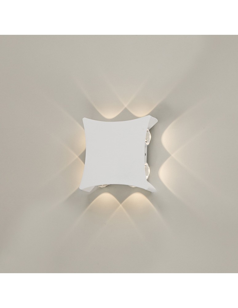 ITALUX Pensa Zewnętrzna Ścienna LED zintegrowany 1W IP54 Czarny PL-562-8