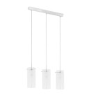 Lampy wiszące - ITALUX Blend Wisząca E27 3x60W Chrom MDF9489/3 - produkt 3