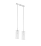 Lampy wiszące - ITALUX Blend Wisząca E27 2x60W Chrom MDF9489/2 - product 3