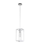 Lampy wiszące loftowe - ITALUX Sigalo Wisząca E27 1x60W Chrom MD-BR4366-D1 CH - produkt 3